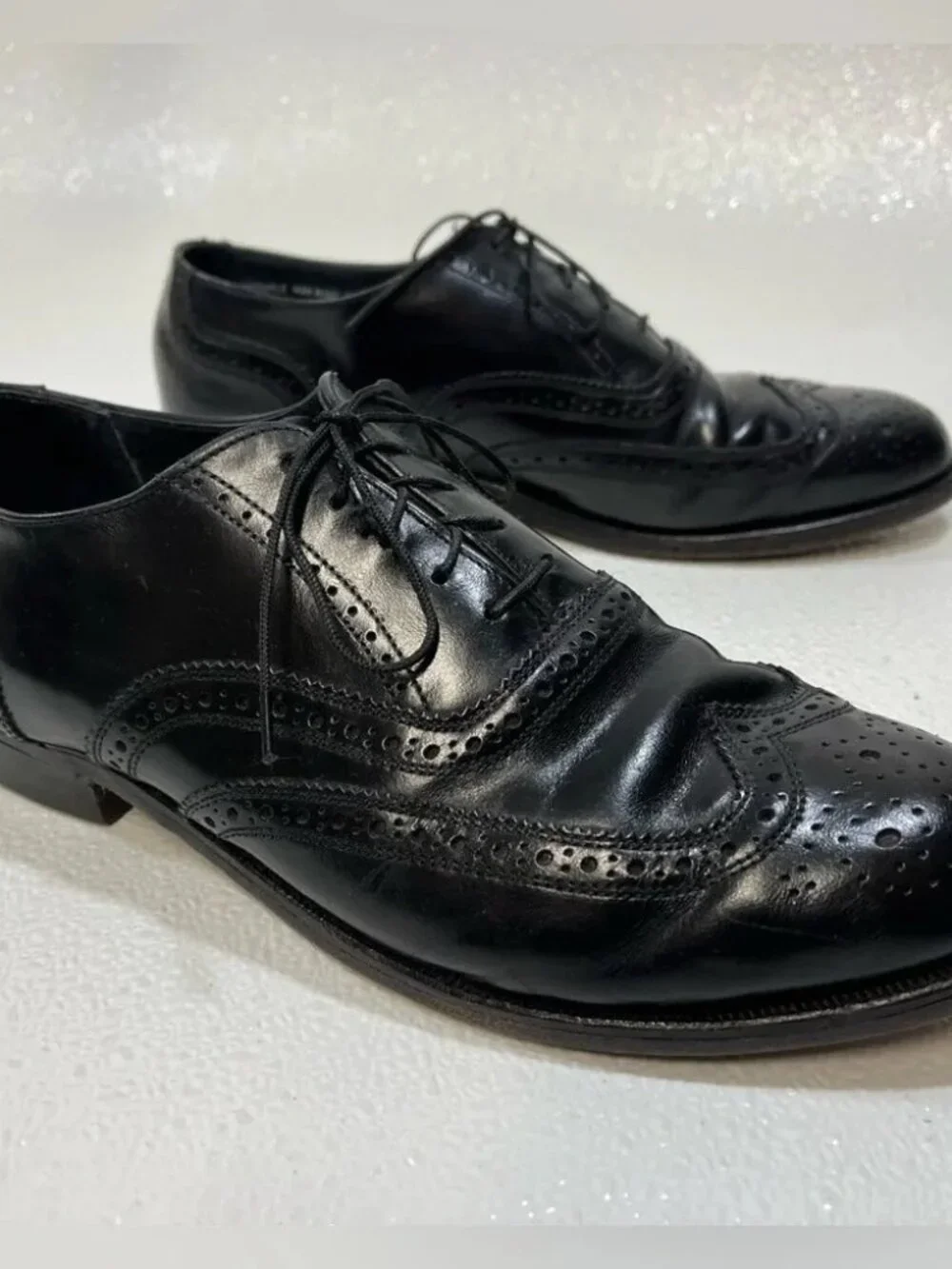 British Walkers Men’s Dress Formal Elegant Shoes Brogue Men's Footwear Sz 8 D